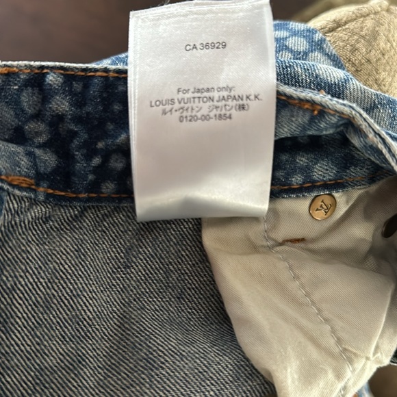 VERY RARE! Louis Vuitton Collection Yayoi Kusama Denim Jacket and Pants. - Picture 9 of 9